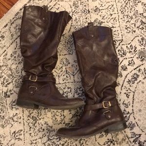 Brown Riding Boots